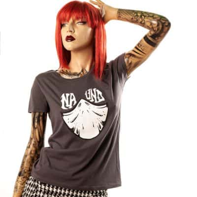 Na Und Maske T-Shirt Damen