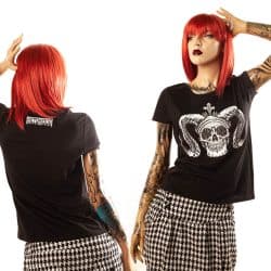Skullface T-Shirt Damen