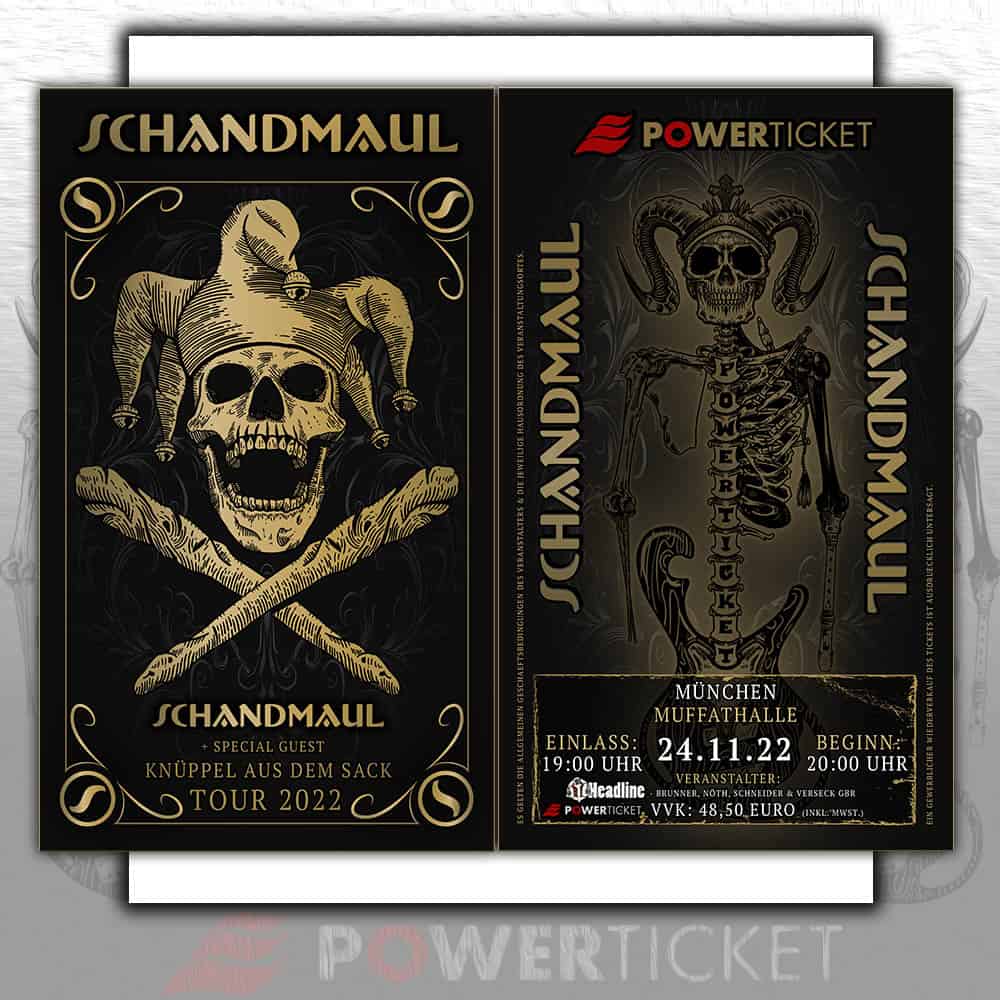 Schandmaul ⋆ Powerticket GbR