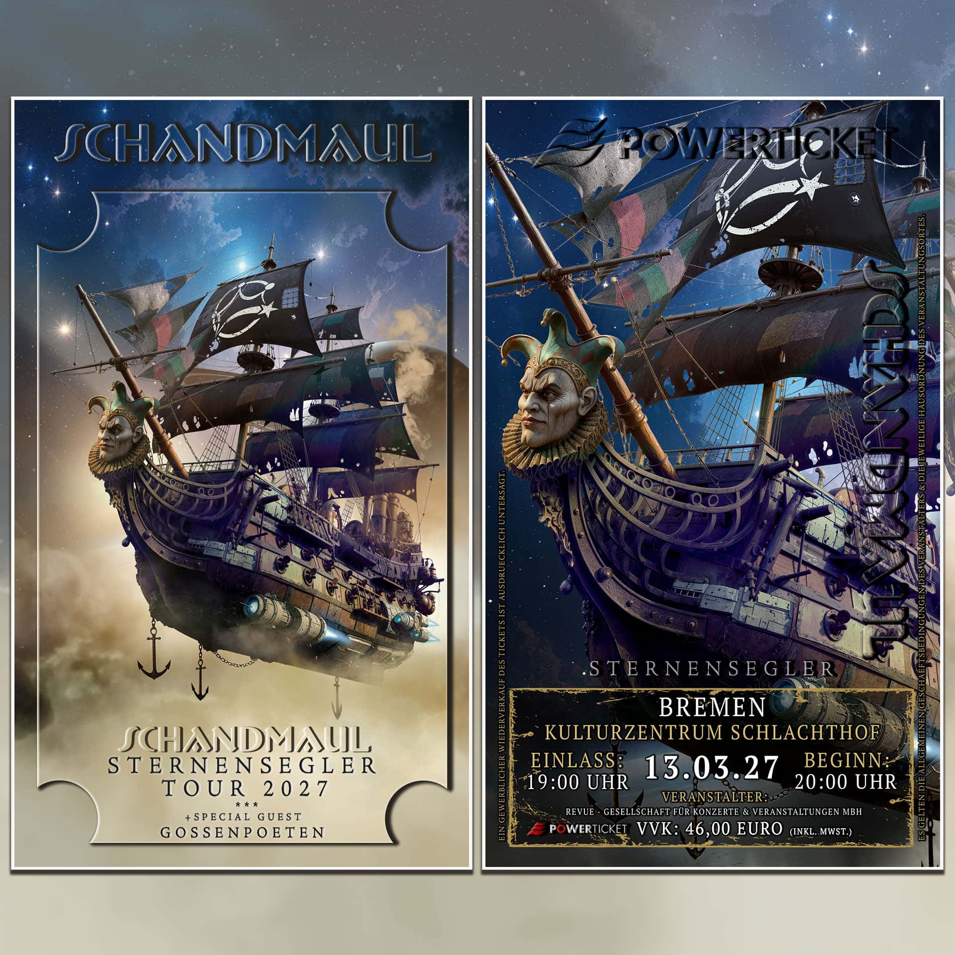 Schandmaul Sternensegler Bremen 2027